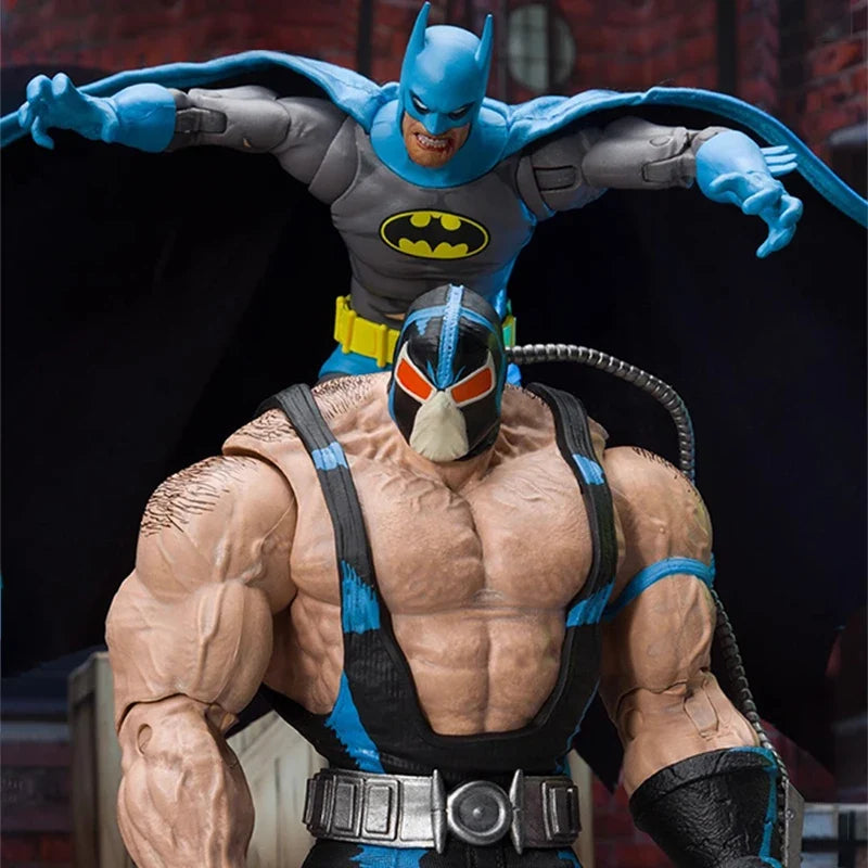 In Stock DC Multiverse Batman VS Bane Action Figure Anime Batman: Knightfalls Movable Figurine Collection Model Toys Gifts