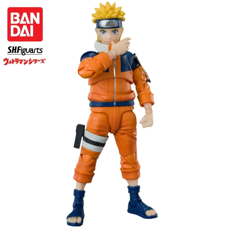 In Stock Bandai S H Figuarts Original Naruto Uzumaki Naruto Model Doll Brand New Boxed Action Figure Anime Merchandise Figurine