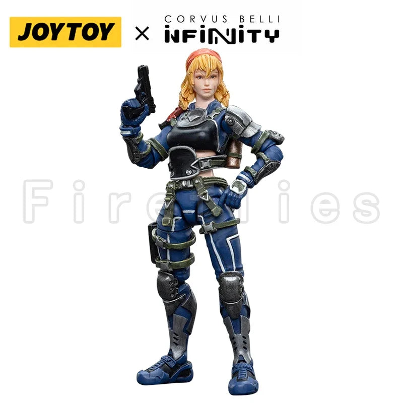 1/18 JOYTOY Action Figure Infinity Ariadna Equipe Mirage-5 Anime Collection Model Toy