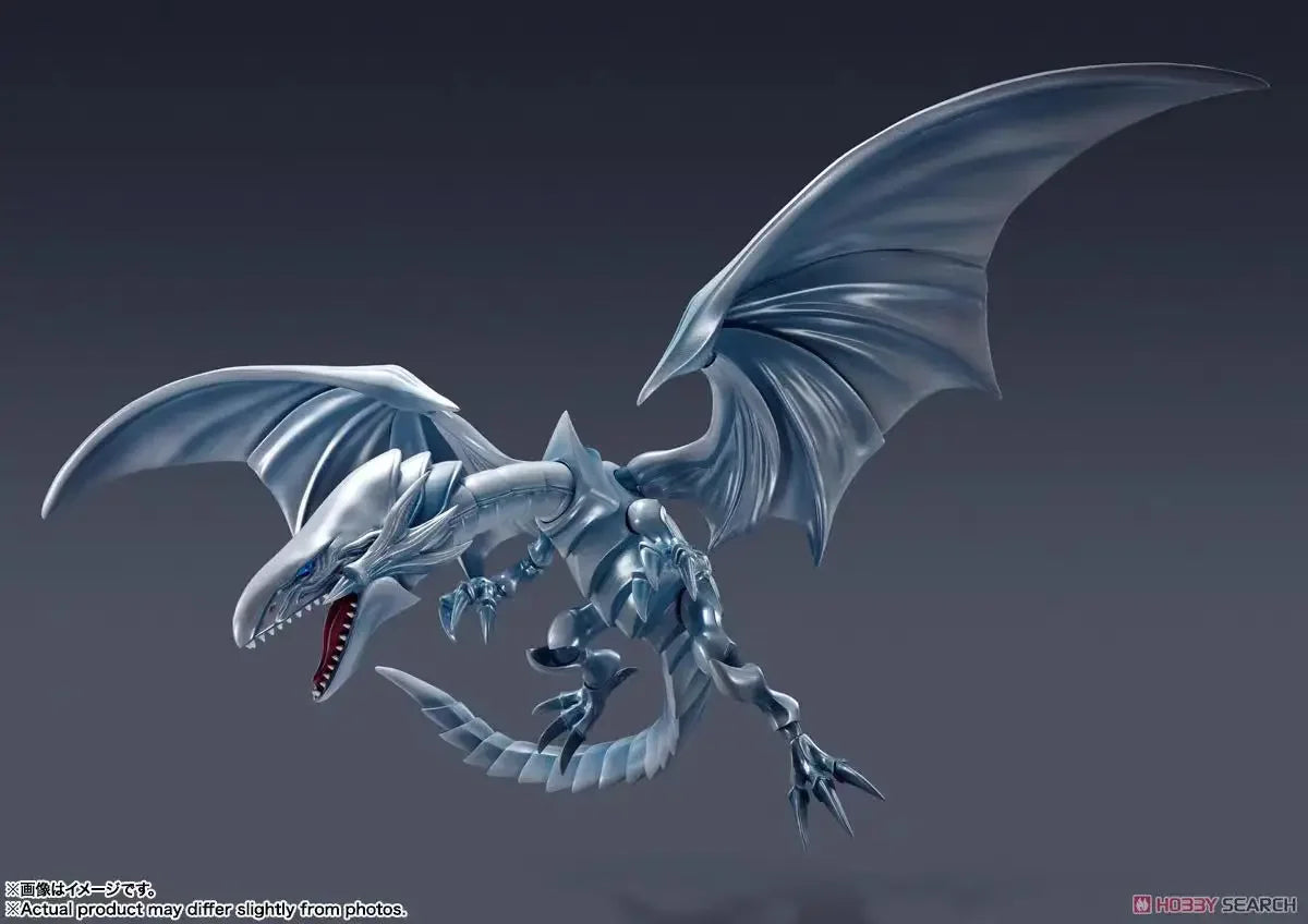 S.H.MonsterArts Action Figure Set White Dragon Blue Eye SHM Anime Figure Articulated Collectible Statue Gift