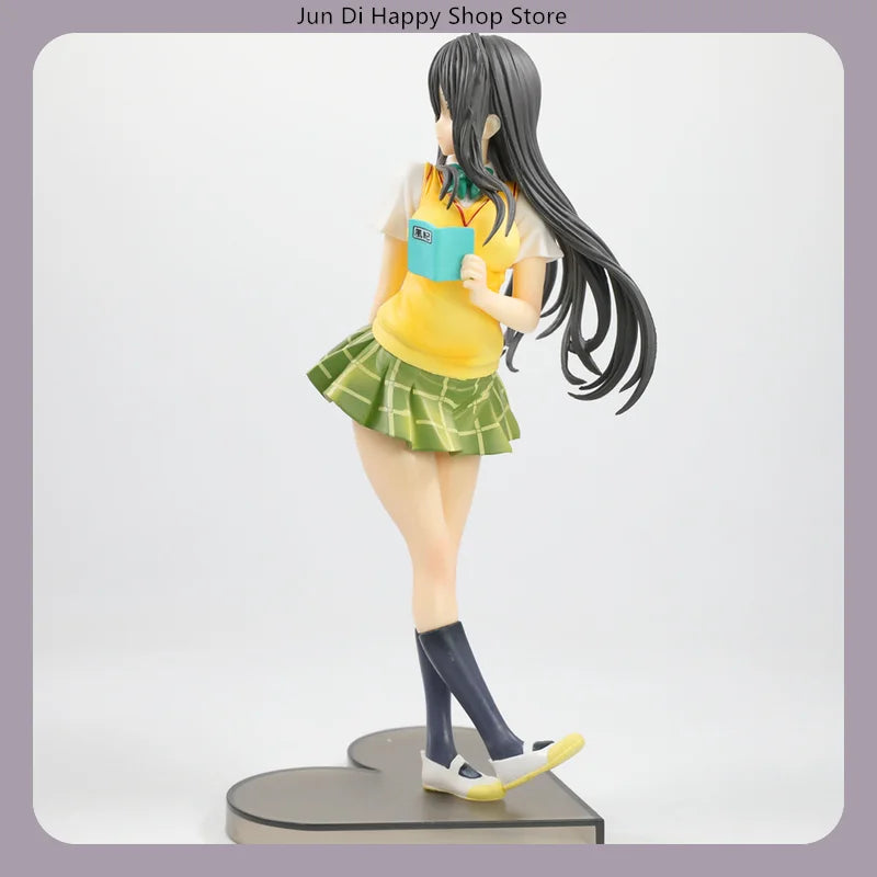22cm To Love-Ru Yui Kotegawa Looking Back Pose Anime Figure Model Statue Collection Desktop Decoration Ornament Toy Gift