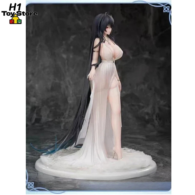 Azur Lane Taihou Figure White Dress Anime Busty Girl PVC Statue 30CM Collectible Model Desk Decor For Anime Fans