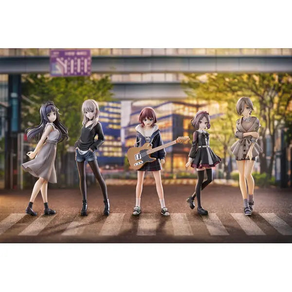 Girls Band Cry Iseri Nina Anime Girl Figure Ebizuka Tomo Action Figure Awa Subaru/Rupa/Kawaragi Momoka Figurine Model Doll Toys