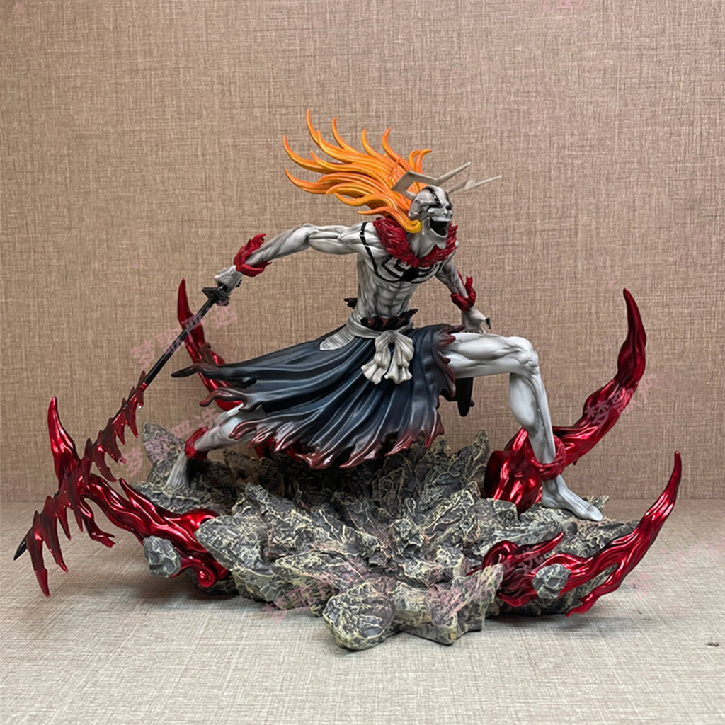 23cm Bleach Figure Kurosaki Ichigo Anime Figures Action Statue Model Doll Collection Room Decoration Desk Toys Halloween Gifts
