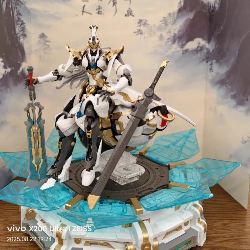 New Original 22cm Sunday Hobby Mingjiang Biography Xiaoyaozi 1:100 Action Figure Alloy Skeleton Mecha Model Collection Toy