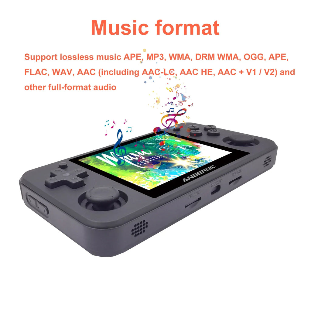 Anbernic RG350P Handheld Game Console 3.5 IPS Screen 2500 Retro Games PS1 HDMI-compatible Mini Pocket HD TV Game Player Boy Gift