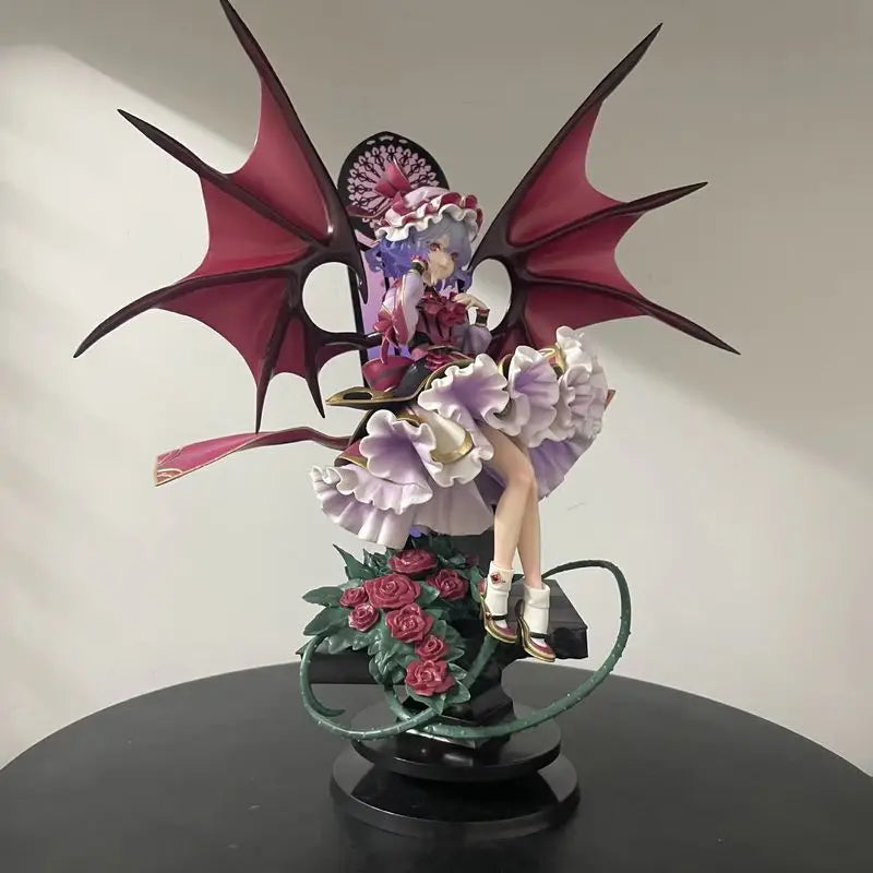 31cm Touhou Project Remilia Scarlet Vampire Game Girl Figure Model Statue Boys Collection Desktop Decoration Ornament Toys Gifts