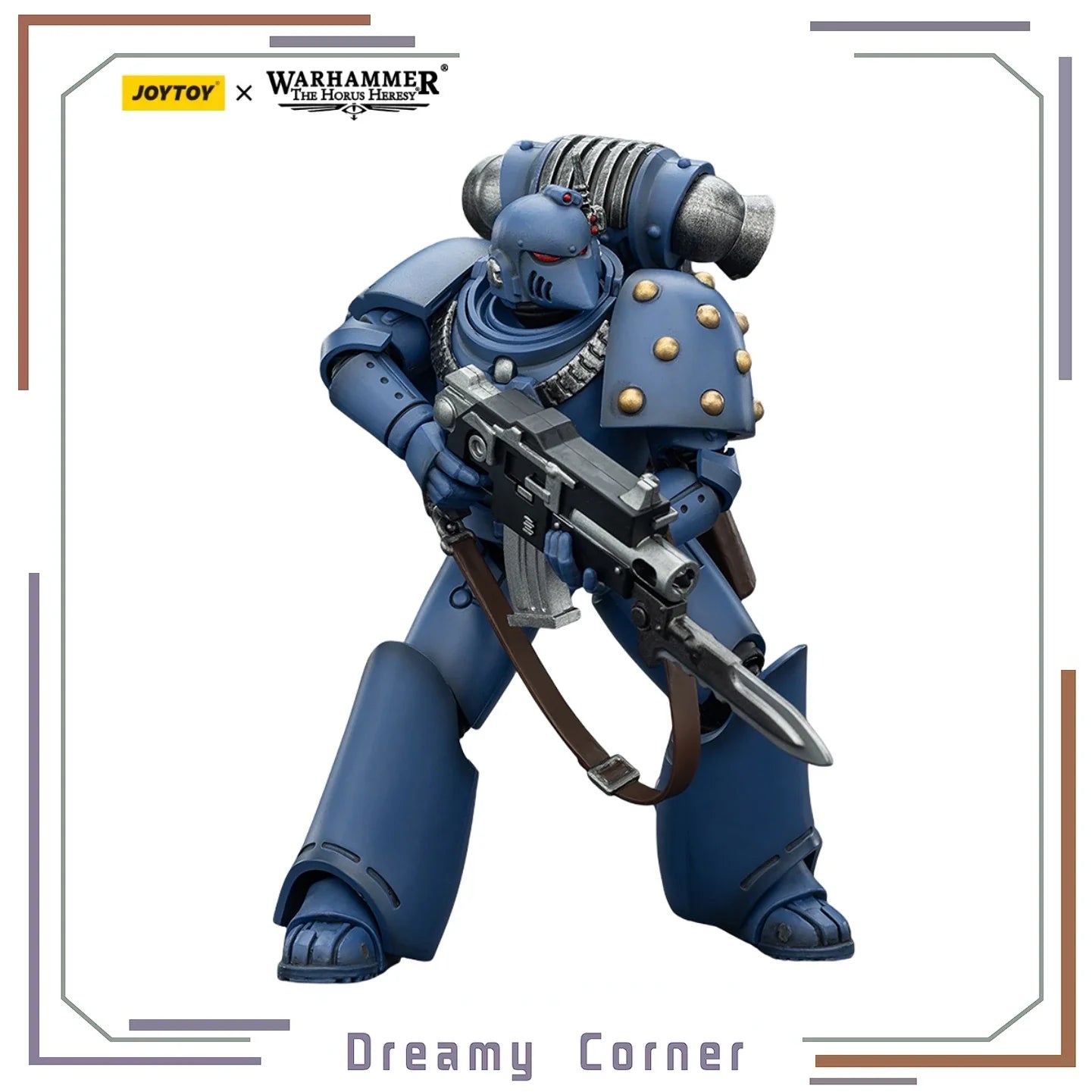 【Pre-sale】JOYTOY Warhammer 40K Ultramarines MKVI Tactical Legionary 1/18 Action Figure Toys Collection