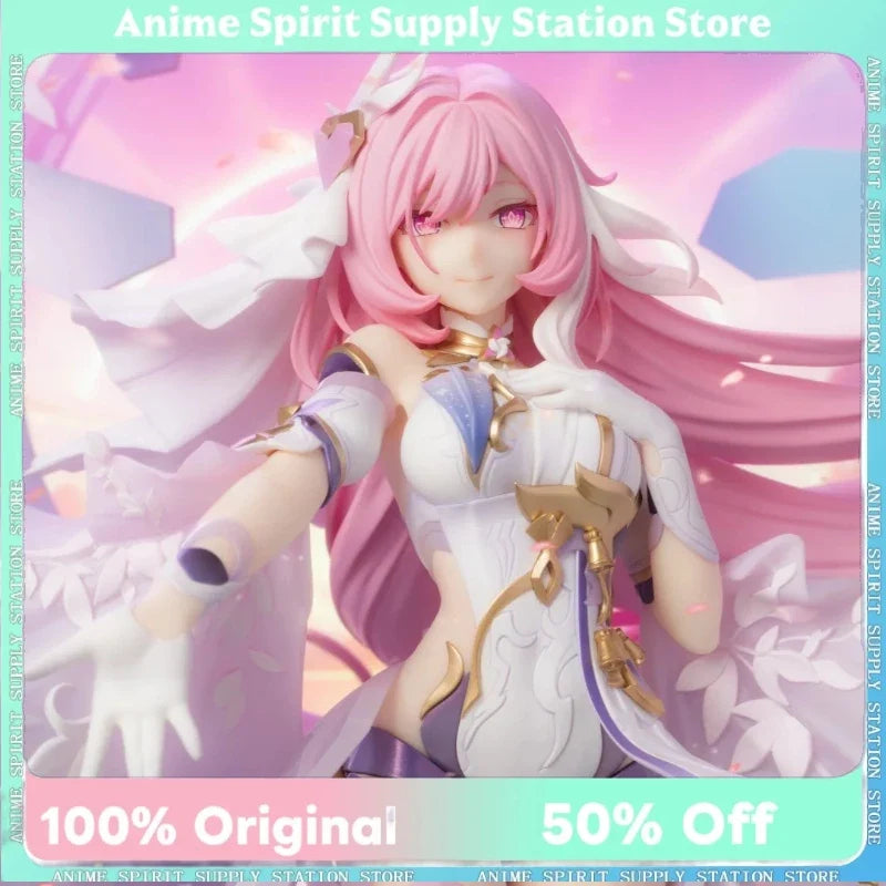 Game Honkai Impact3 Elysia 1/7  Anime Action Figurals peripheral Cartoon Model Kawaii peripheral Surprise Gift Collectible Dolls