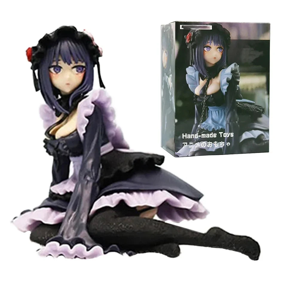 In Stock My Dress-Up Darling Anime Figure Black Maid Outfit Kitagawa Marin Character Action Figure Collection Figurine Model