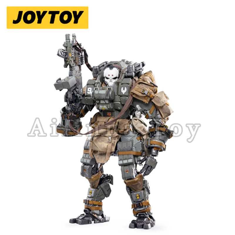 JOYTOY 1/18 12.5inch Action Figure Mecha 09th Legion-Fear II Strike Type Anime Collection Model Toy For Gift