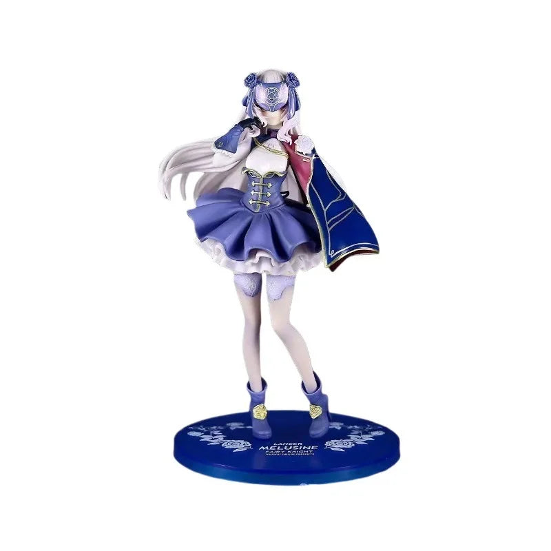 21cm FGO Anime Style Beauty Girl PVC Figure - Original Touhou Project Character "Melusine" in Demon Uniform Model Statue