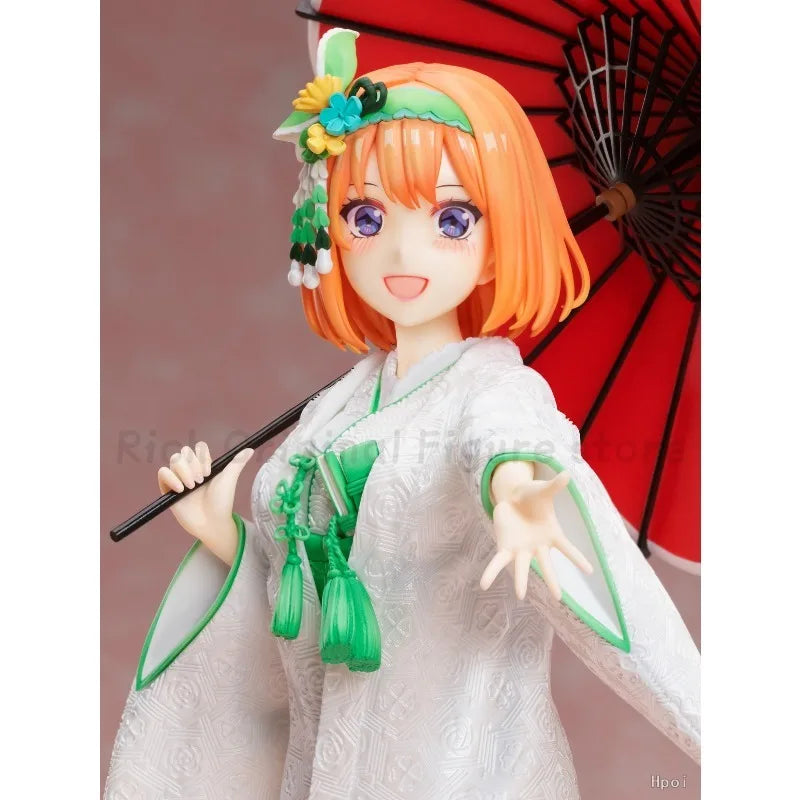 In Stock F:NEX The Quintessential Quintuplets Nakono Yotsuba - White and No Dirt-1/7 Anime Characters Figures Collection Models