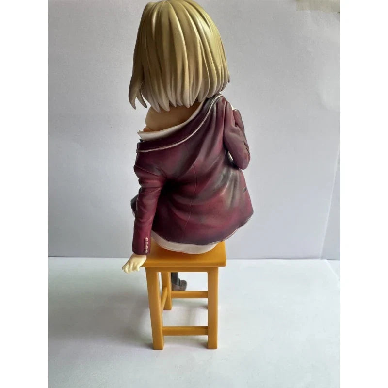 16cm Classroom Of The Elite Kikyou Kushida Sitting Anime Figure Model Statue Collection Desktop Decoration Ornament Fans Toys