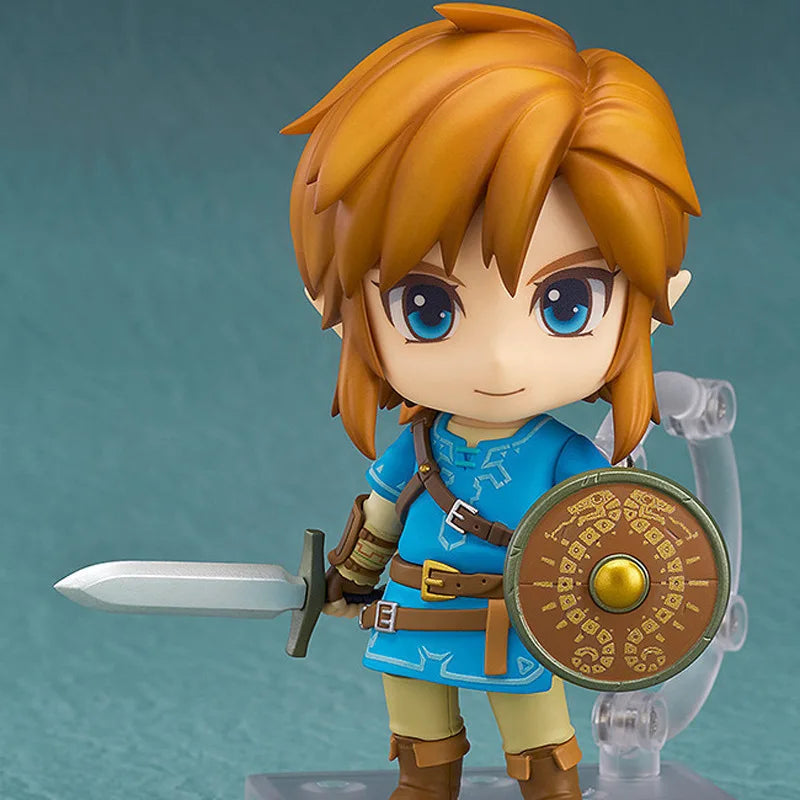 The Legend Of Zelda Breath Of The Wild Ver. 733 733-DX Link Action Figure 10cm Mini PVC Figurine Of Zelda Pvc Figure Statue Mode