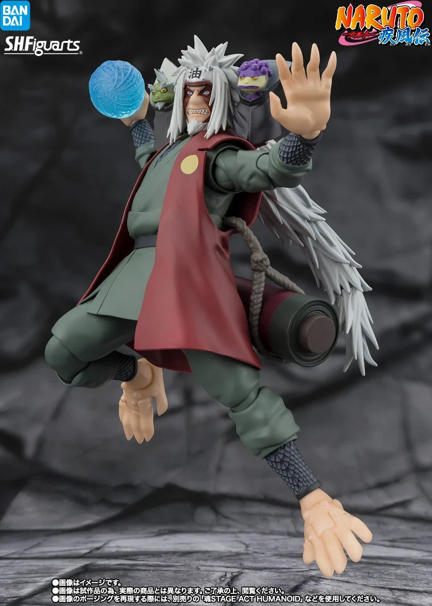 Bandai S.H.Figuarts NARUTO Jiraiya -Senjutsu Extreme Konoha Hero- Senjin Mode Set