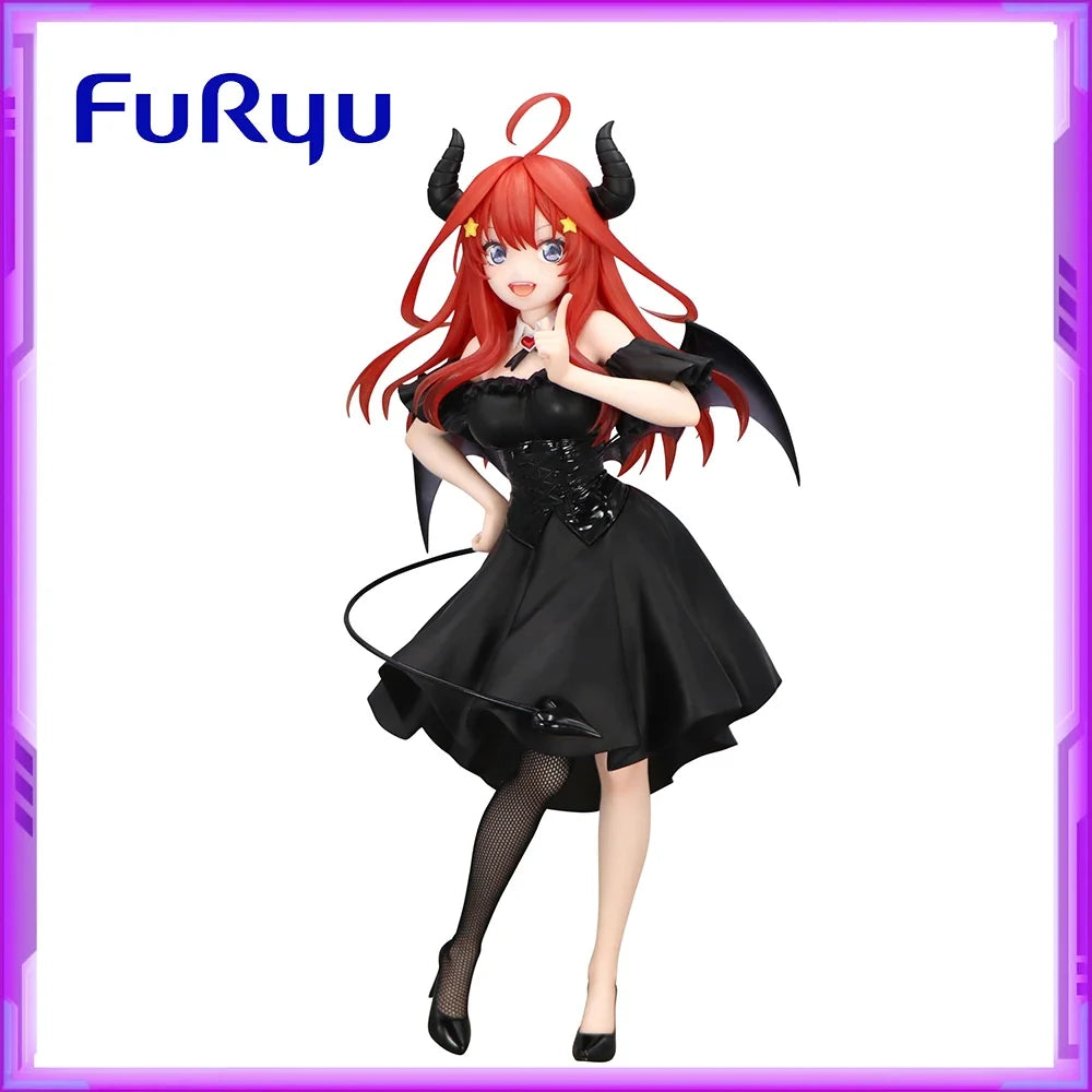 Original FuRyu BiCute Dark The Quintessential Quintuplets Nakano Itsuki PVC Anime Figures Action Figure Model Toys