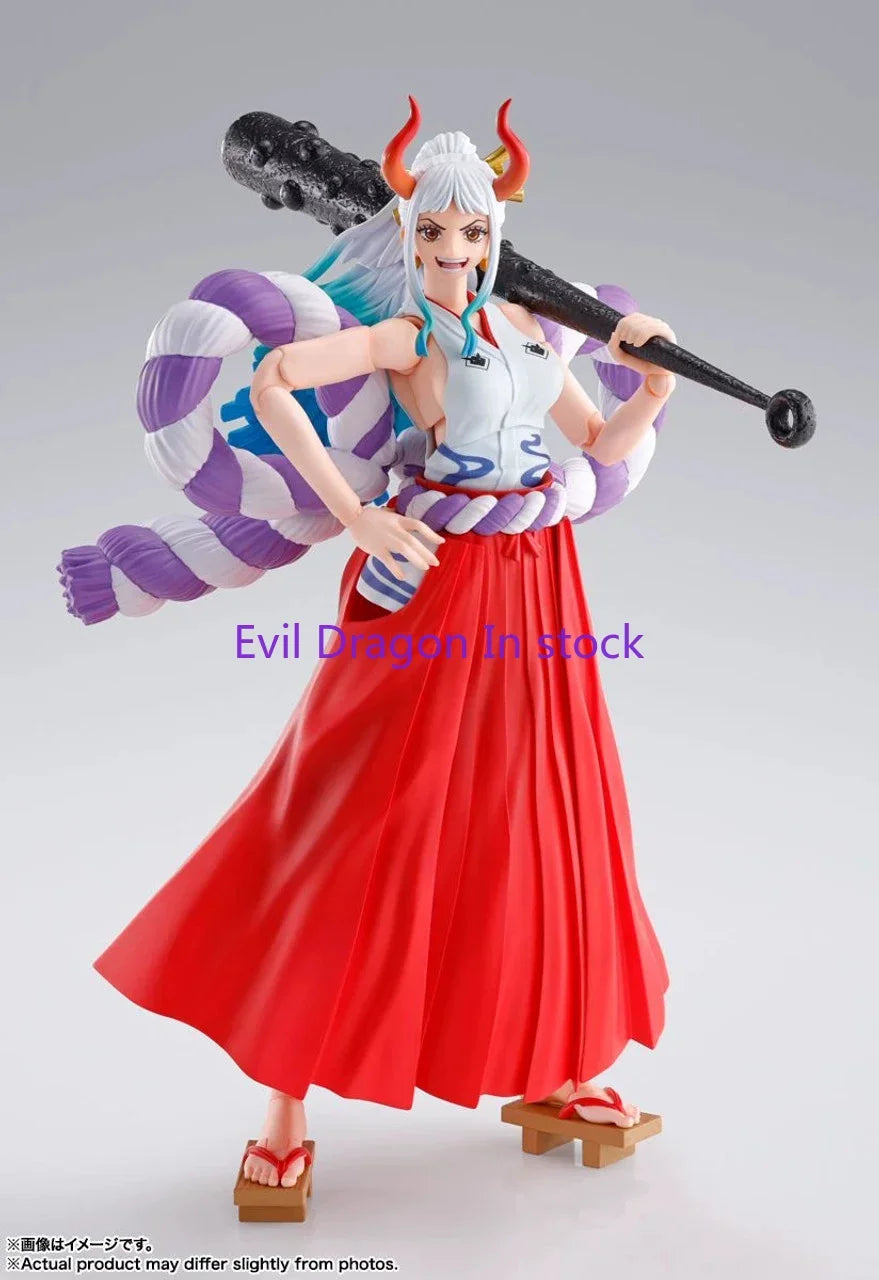 100% Original SH Figuarts Yamato SHF Kaido One Piece Ghost Island Crusade Assembly In Stock Anime Action Figures Toys PVC Figura