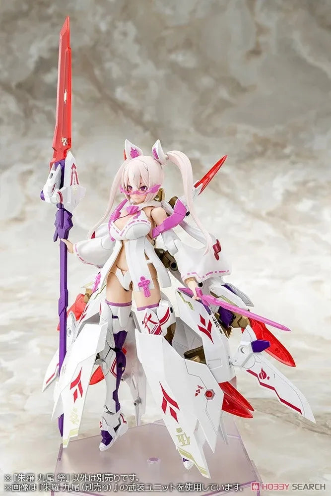 In Stock Original Kotobukiya Megami Device Asra Nine-Tails 1/10 Scale 14cm Action Figure Model Kit Anime Collectible Toy Gift