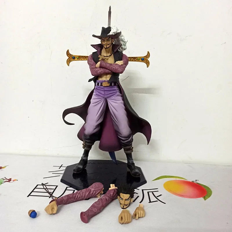 Japanese Anime One Piece Mihawk Dracule Action Figure Collection Model Toy Doll Christmas Gift