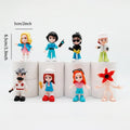 TV Characters Action Toys  Figure Model Cute Eleven Max Dolls Steve Figurine Kids Gifts For Children Boys Girls