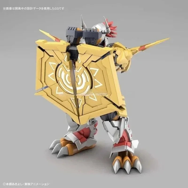 Original Bandai Digital Monster Figure-rise Standard Anime Figure Model WARGREYMON AMPLIFIED Character Model Toy Gift Collection