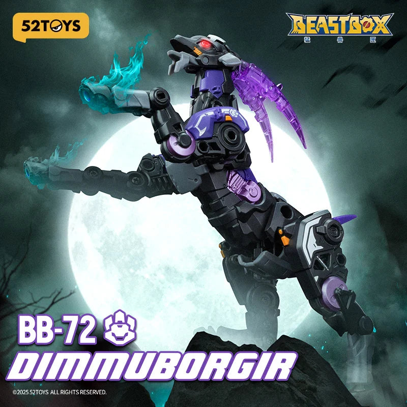 52TOYS Beastbox BB-72 DIMMUBORGIR, Deformation Spielzeug Actionfigur, Sammlerstücke Verwandlungsspielzeug Mecha Roboter