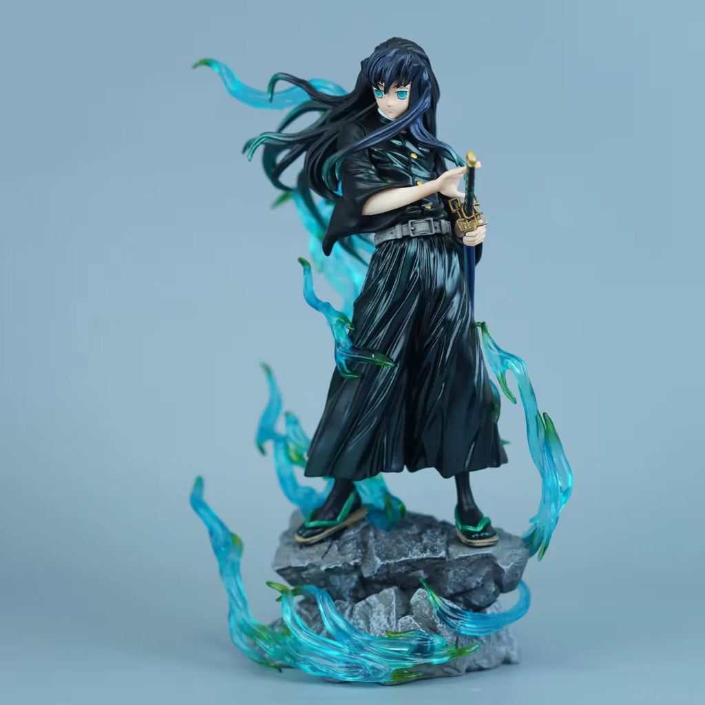 25cm 9.8inch Anime Tokitou Muichirou Action Figures Pvc Statue Desktop Ornamen Collection Statue Model Decoration Room Desk Toys