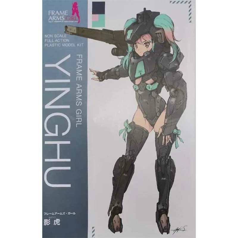 Kotobukiya Frame Arms Girl Model Kit FG027 Yinghu Anime Figure Building Kit Mobile Suit Girl Action Figure Toy
