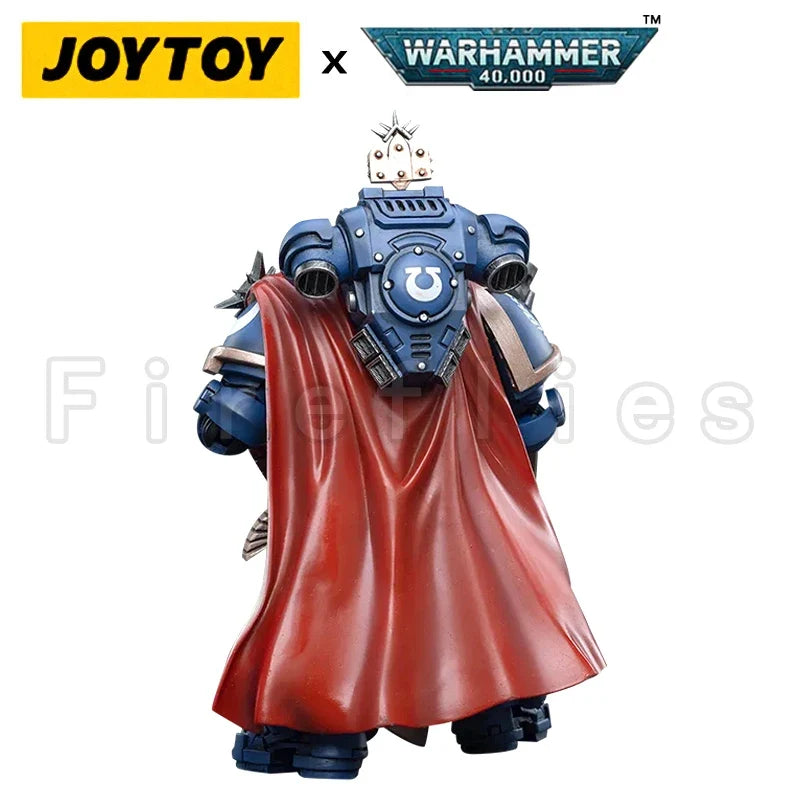 1/18 JOYTOY Action Figure 40K Captain With Master-Crafted Heavy Bolt Rifle Re-issue Version Anime Model Toy