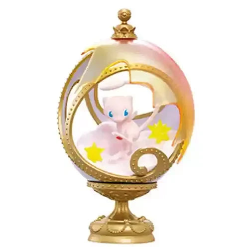 Re-Ment Pokemon Figures Ovaltique Collection Pikachu Gardevoir Dragonite Roserade Mimikyu Mew Pvc Model Gift Toy