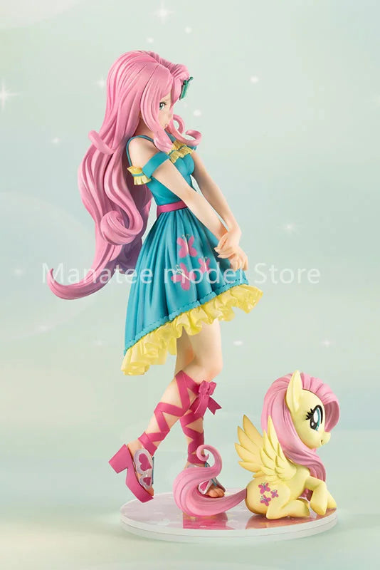Kotobukiya Original MY LITTLE PONY Bishoujo Fluttershy 1/7 PVC Action Figure Anime Model Toys Collection Doll Gift