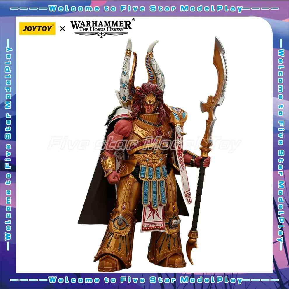 【FS】 JOYTOY Warhammer 40K Thousand Sons Magnus The Red 1/18 Action Figure Model Toys Gifts Collection