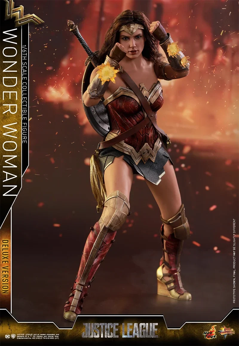 Original HOTTOYS 1/6 MMS451Justice League Wonder Woman Action Figure Model Toys12-inch Collection Scene Ornament Gift