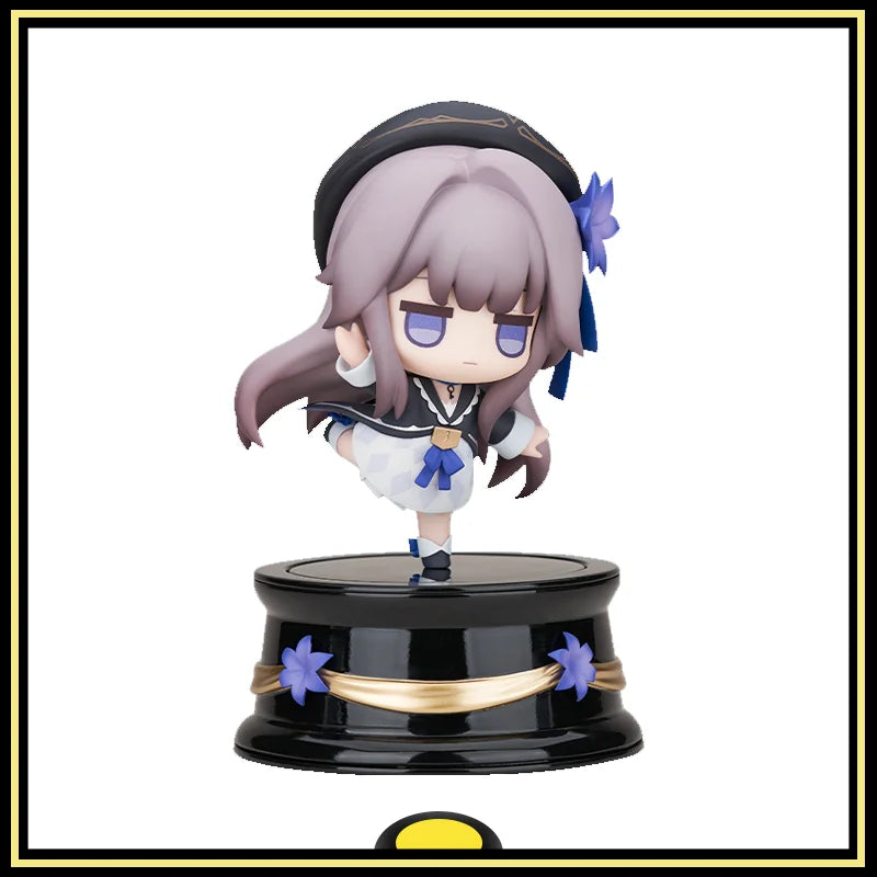 Honkai Star Rail Action Figures Model Herta Q-version Figures Brand New Genuine Car Mounted Ornaments Birthday Gift Original