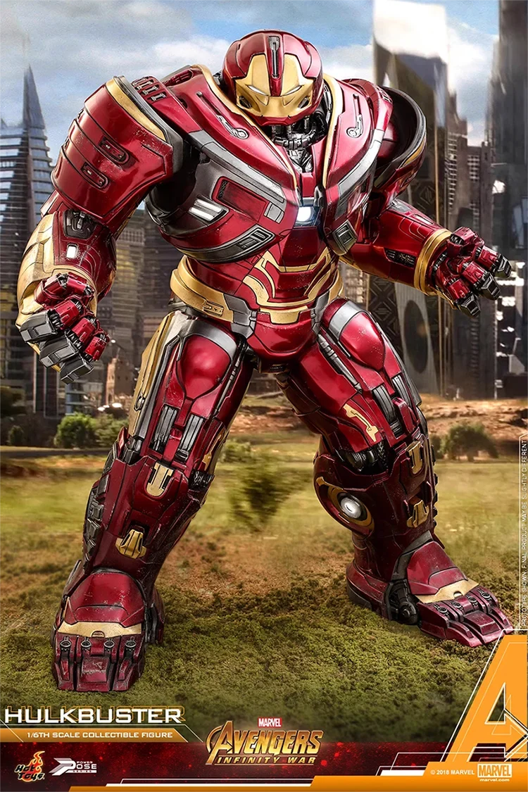 Original HOTTOYS 1/6 PPS005 The Avengers 3 Hulk Buster 2.0 MK44 Action Figure Model Toys 50CM Collection Scene Ornament Gift