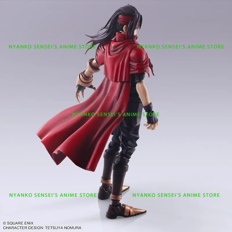 In Stock Square Enix Final Fantasy VII BRING ARTS Vincent Valentine Action Figure Anime Model Trendy Toy Desktop Collectibles
