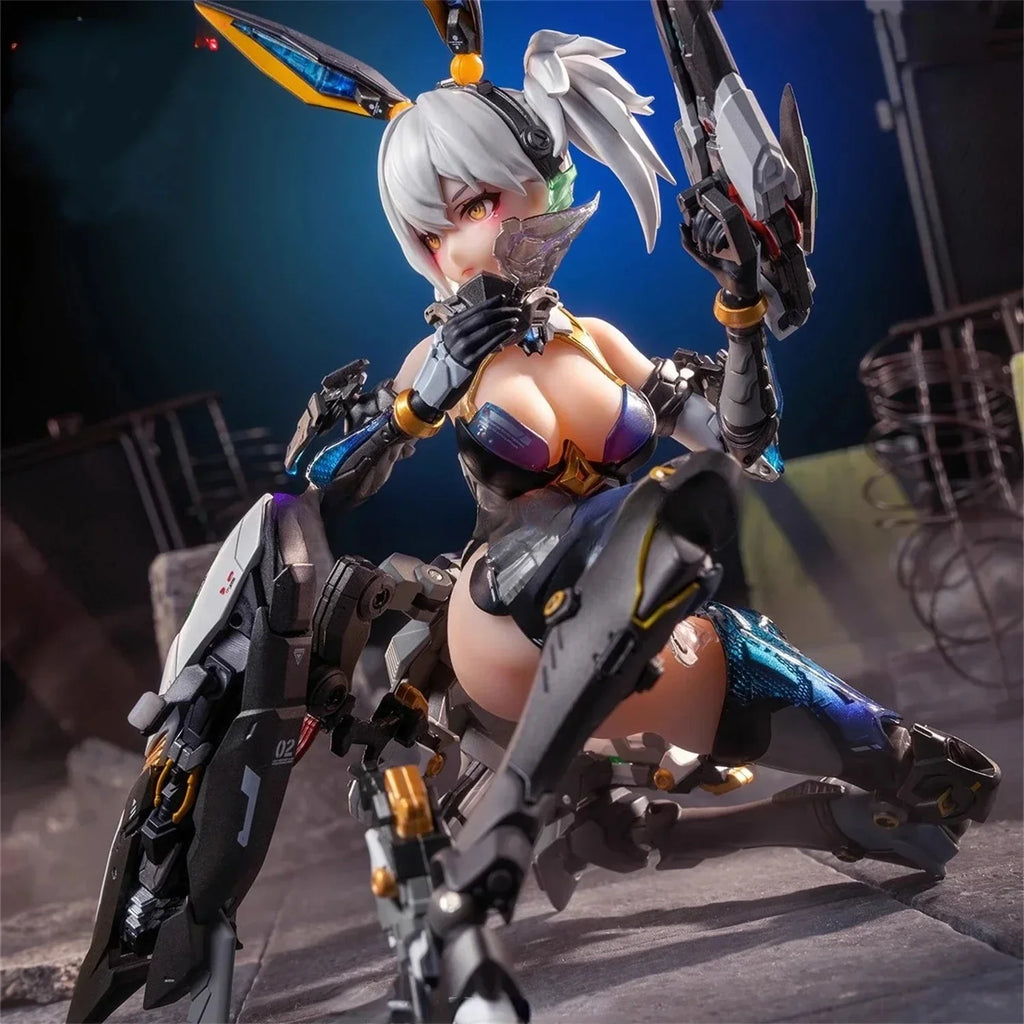 In Stock Big Man Master 1/9 Nuclear Gold Reconstruction Thunder Task Force Vodka Mirror Movable Glue Machine Girl