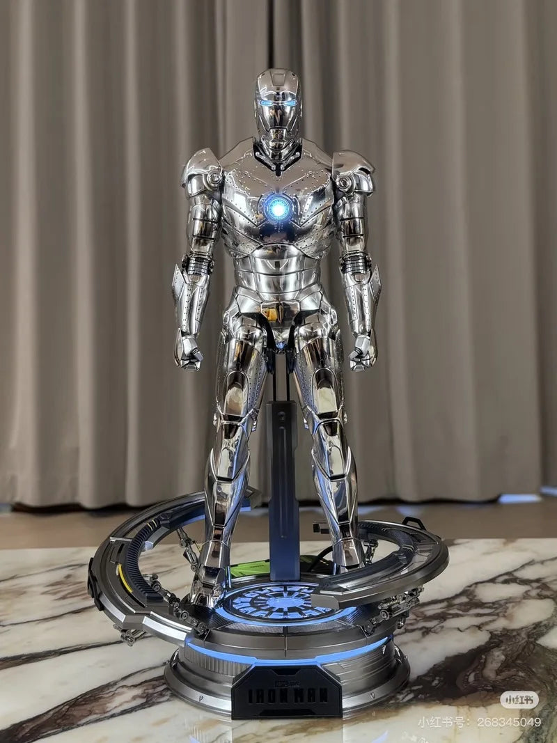 Genuine Hottoys Marvel Ht Figure 1/6 Mms733 Iron Man Mk2 2.0 Mark2 Die Cast Action Figurine Collection Model Customized Doll Toy