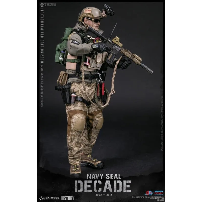 DAMTOYS Original ELITE SERIES Series Navy SEALs (Ten Year Journey) Finished Product Movable Soldier Model Boy's Gift Collect