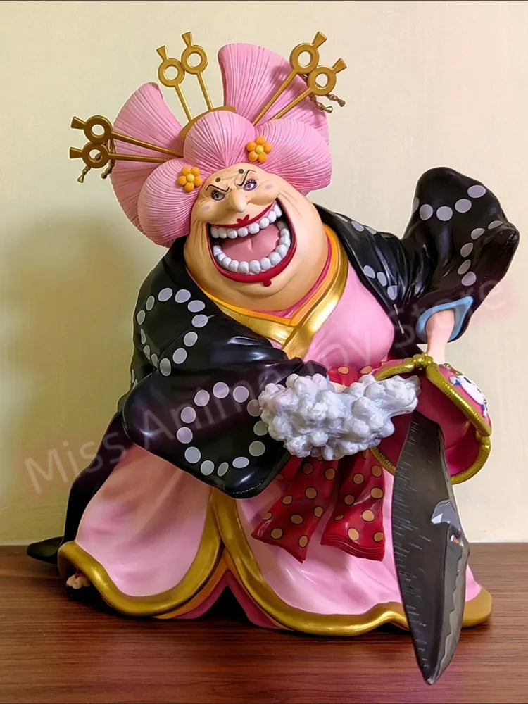 Genuine One Piece Anime Figue Figuarts Zero Charlotte Linlin Big Mom Model Dolls Pvc Action Figure Decorative Collectible Toy Gi