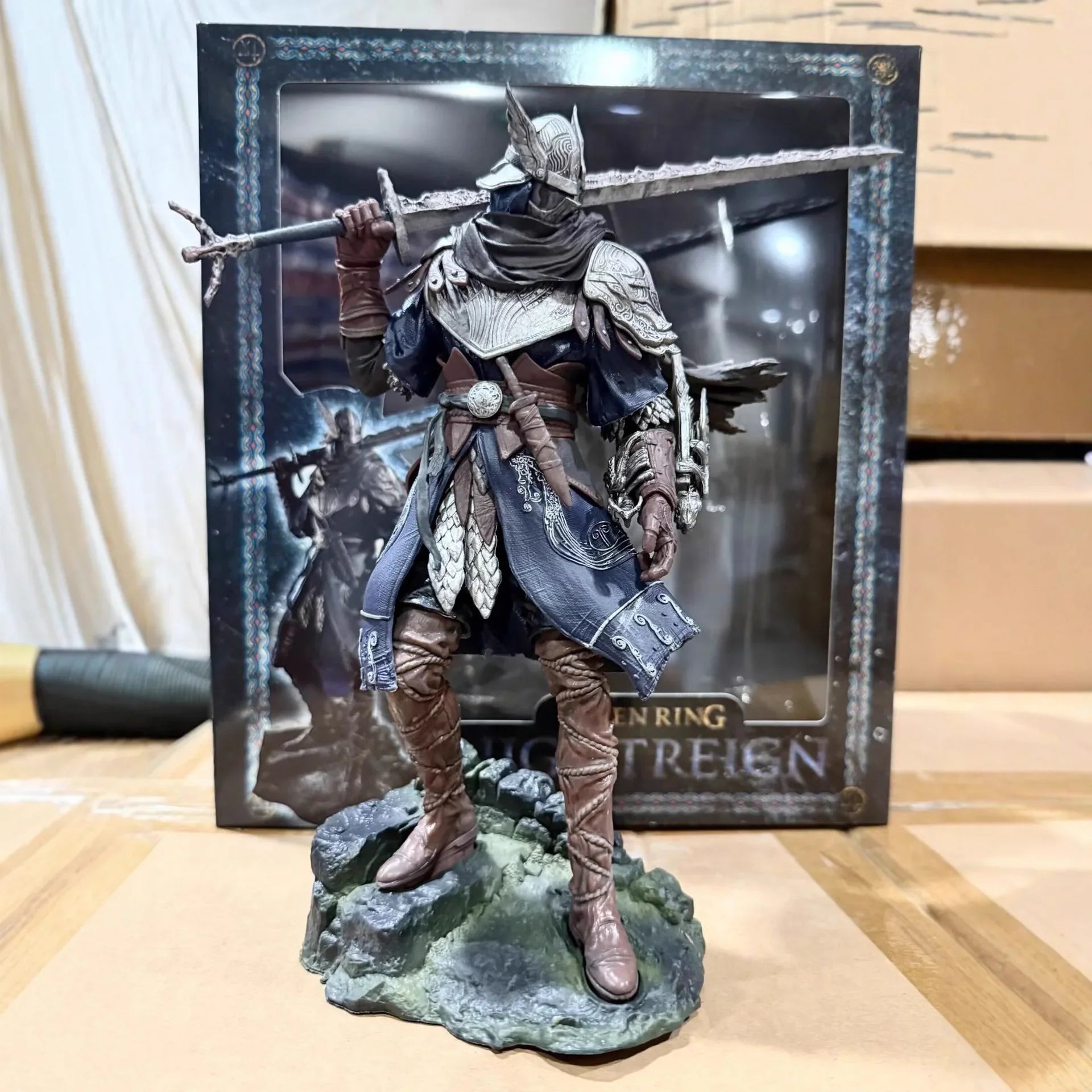New 24cm Elden Ring Figure Wylder Figures Pvc Statue Model Doll Cute Collection Room Desk Decoration Kids Toys Halloween Gifts