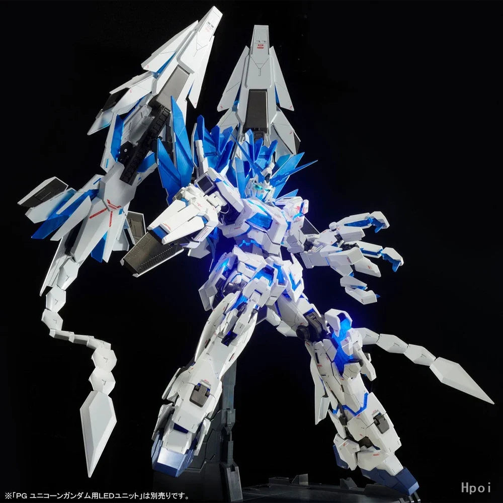100% Authentic In Stock BANDAI GENUINE GUNDAM PB PG 1/60 Perfect Unicorn Gundam Full Armor Assembly Model Kit