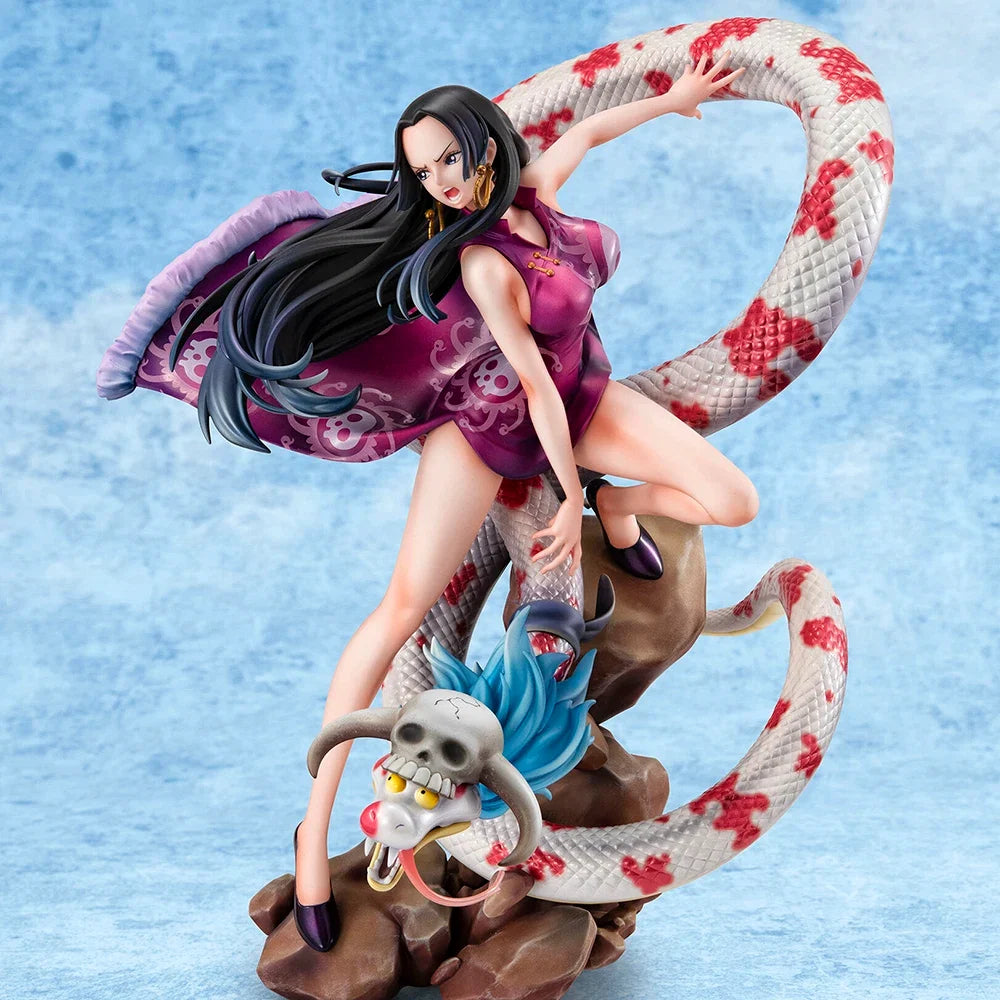 100% Original MegaHouse Portrait of Pirates "A-MAXIMUM" One Piece Salome Boa Hancock Anime Figure Collection Series Model Toys