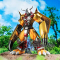 8.26in/21cm Anime Digimon Adventure Figure War Greymon Figure PVC Collection Model Toys Gifts
