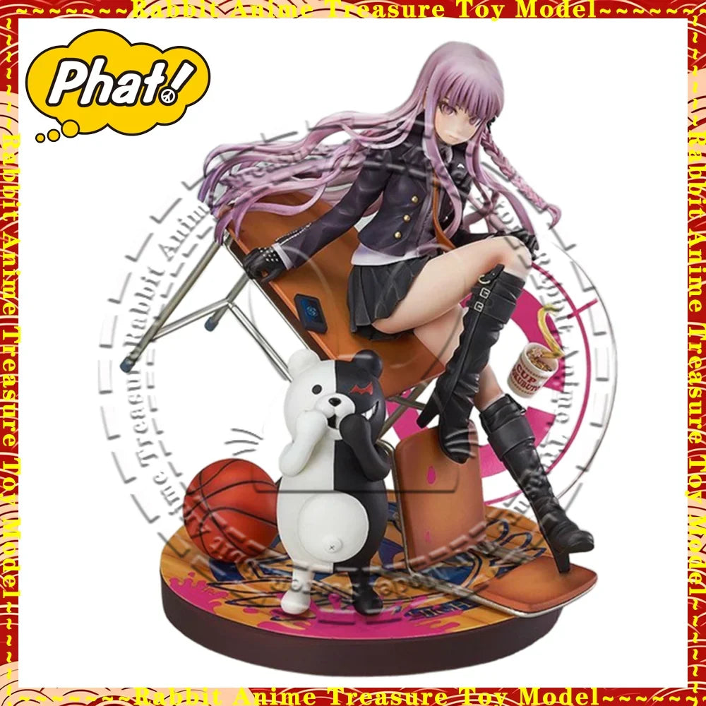 In Stock Original Genuine Phat! 1/8 Scale Danganronpa The Animation Kirigiri Kyoko PVC ABS Anime Statue Collectible Gift