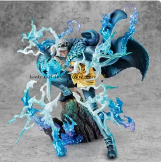 In Stock Original MegaHouse Portrait of Pirates Maximum ONE PIECE TRAFALGAR LAW 27cm Animation Figure Model Ornaments