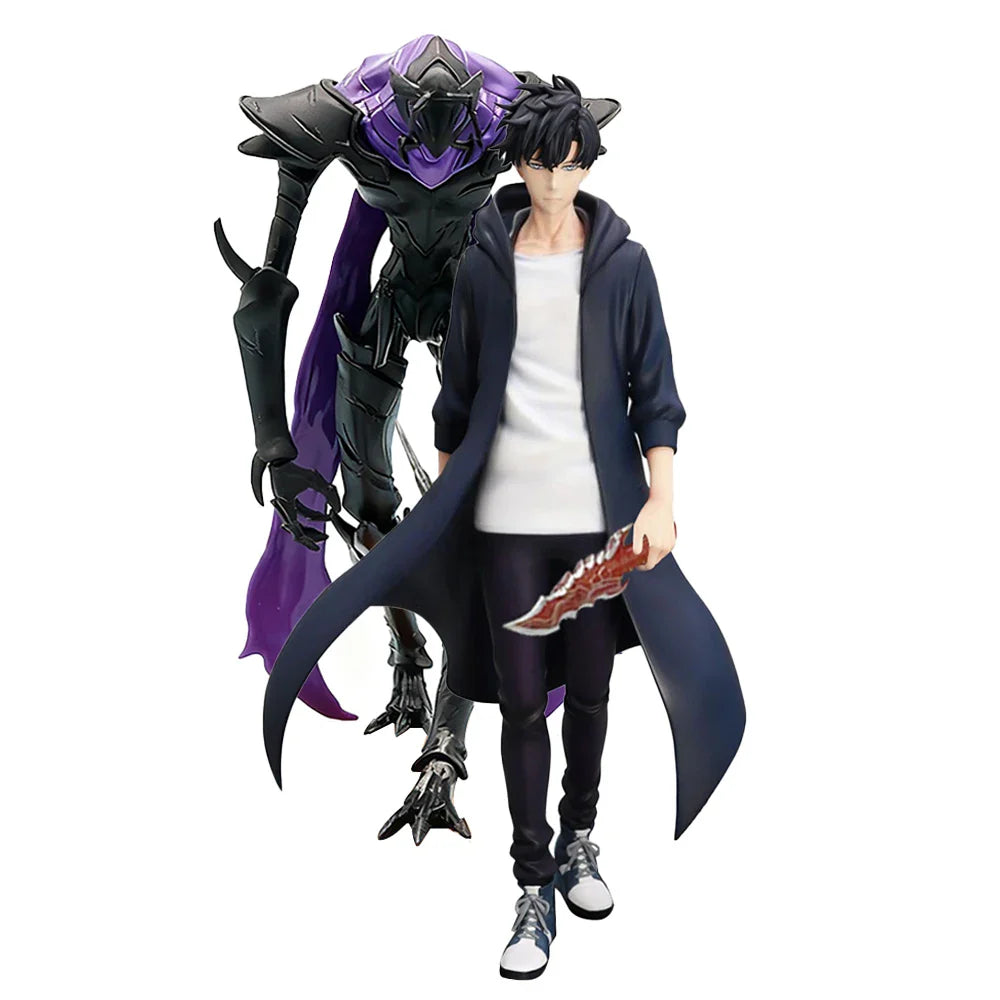 Anime Beru Figur Sung Jinwoo Actionfigur Sung Jin Woo Beru Statuette Modell gut aussehende Sammlung Erwachsene Jungen Anime Geschenke