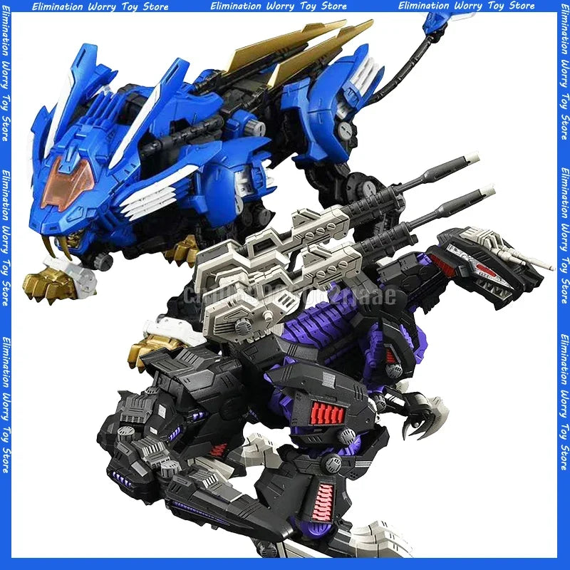 In Stock Original RMZ-01/02 BLADE LIGER LION TYPE Geno Saurer 1/100 SCALE 1/100  Assemble Model Action Figure Kid Gift