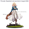 Original Genuine Apex Innovation Prepainted Violet Evergarden Violet Evergarden Auto Memory Doll Ver. 1/7 H=255mm Anime Figure